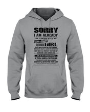 Load image into Gallery viewer, I'm Already Taken By December Sexy And Crazy Girl For Birthday Gift Hoodie
