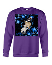 Load image into Gallery viewer, Lovely Phone Case Twinkling Blue Heart Gift For Goat Lovers Sweatshirt
