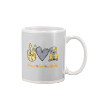 Load image into Gallery viewer, Peace Love Live  Special Custom Design For Dog Lovers Mug
