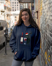 Load image into Gallery viewer, Cat Drink And Be Merry Meaningful Gift For Women Hoodie
