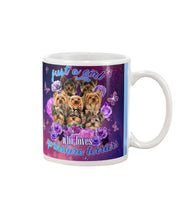 Load image into Gallery viewer, A Girl Loves Yorkshire Terrier Gift For Dog Lovers Mug
