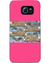 Load image into Gallery viewer, Do What Makes You Happy With Bats Gift For Girls Phone case
