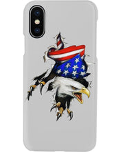 Load image into Gallery viewer, Eagle Giant Scratch USA Flag Gift For Women Phone case
