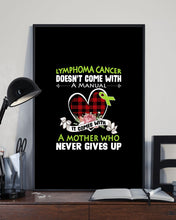 Load image into Gallery viewer, Lymphoma Cancer Doesn't Come With A Manual Vertical Poster
