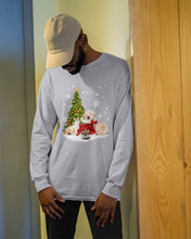 Load image into Gallery viewer, Funny Golden Retrievers Sleep In Red Boots Gift For Dog Lovers Unisex Long Sleeve
