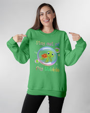 Load image into Gallery viewer, Vintage Funny Stay Out Of My Bubble Gift For Turtle Lovers Sweatshirt
