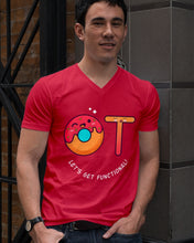 Load image into Gallery viewer, Gift For Occupational Therapist Let's Get Functional Guys V-Neck
