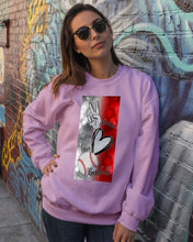 Load image into Gallery viewer, Baseball Peaceful Love Gift For Baseball Lovers Sweatshirt
