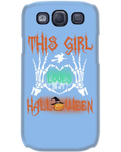 Load image into Gallery viewer, This Girl Loves Halloween Gift For Girls Phone case
