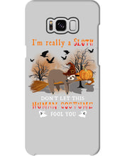 Load image into Gallery viewer, Sloth I'm Really A Storm Don't Let This Human Costume Halloween Gift Phone case
