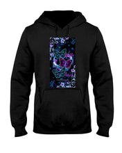 Load image into Gallery viewer, Purple Phone Case With Butterfly Faith Hope Love Suicide Awareness Gift Hoodie
