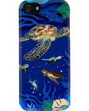 Load image into Gallery viewer, Turtles Love Sea Gift For Turtle Lovers Phone case
