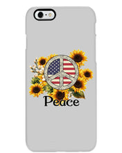 Load image into Gallery viewer, Peace Sign Sunflower Birthday Gift For Girls Phone case
