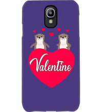 Load image into Gallery viewer, Couple Otter Valentine's Day Gift For Otter Lovers Phone case
