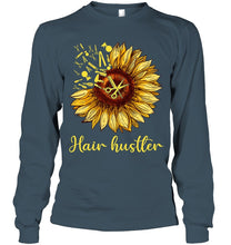 Load image into Gallery viewer, Hair Hustler Sunflower Trending Gift For Friends Unisex Long Sleeve
