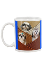 Load image into Gallery viewer, Three Cute Shih Tzu In Bag Gift For Dog Lovers Mug

