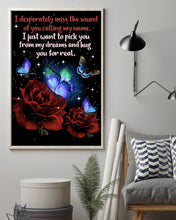 Load image into Gallery viewer, Butterfly Calling My Name Gift For Lover Vertical Poster
