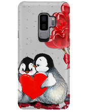 Load image into Gallery viewer, Penguin Forever Love With Red Heart Balloon Gift For Penguin Lovers Phone case
