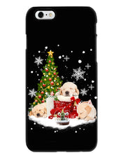 Load image into Gallery viewer, Funny Golden Retrievers Sleep In Red Boots Gift For Dog Lovers Phone case

