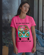 Load image into Gallery viewer, Cats Lovers Gifts - On A Dark Desert Highway Cool Wind In My Hair Guys Tee

