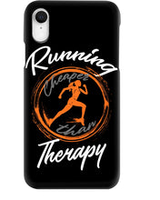 Load image into Gallery viewer, Running Cheaper Than Therapy Gift For Running Lovers Phone case
