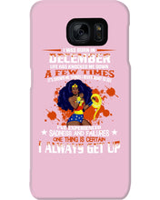 Load image into Gallery viewer, December Superwoman  Life Has Knocked Me Down Birthday Meaningful Gift Phone case
