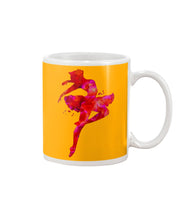 Load image into Gallery viewer, Colorful Red Pink Ballet Girl Gift For Ballet Dancer Mug
