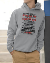 Load image into Gallery viewer, A Stubborn Son Of A Freaking Awesome Mom I Love Her Gift For Mama Hoodie

