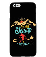 Load image into Gallery viewer, I'm Retired Skiing Is My Job Mountainous Terrain Phone case
