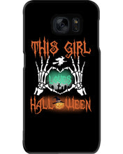Load image into Gallery viewer, This Girl Loves Halloween Gift For Girls Phone case
