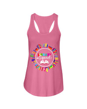 Load image into Gallery viewer, Librarian Library Squad Special Custom Design For Book Lovers Ladies Flowy Tank
