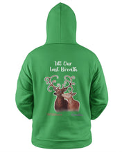 Load image into Gallery viewer, Custom Name Deers Gift For Boyfriend Till Our Last Breath Hoodie
