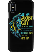 Load image into Gallery viewer, As An August I Am The Kind Of Man Lion Birthday Gift Phone case
