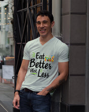 Load image into Gallery viewer, Vintage Funny Eat Better Not Less Gift For Friends Guys V-Neck
