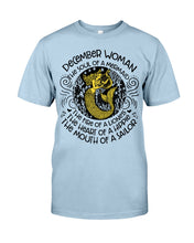 Load image into Gallery viewer, December Woman The Soul Of A Mermaid Birthday Meaningful Gift For Women Guys Tee
