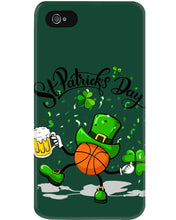 Load image into Gallery viewer, Basketball Saint Patrick's Day Gift For Basketball Lovers Phone case
