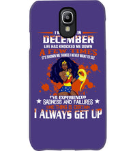 Load image into Gallery viewer, December Superwoman  Life Has Knocked Me Down Birthday Meaningful Gift Phone case
