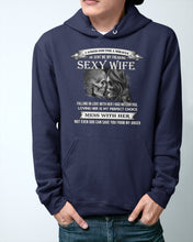 Load image into Gallery viewer, Shes Stubborn Messy And A Brat At Times Black Gift For Husband Hoodie

