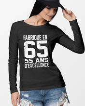 Load image into Gallery viewer, Fabrique En 66 55 Ans D’Excellence Custom Design Gift For Friends Unisex Long Sleeve
