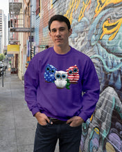 Load image into Gallery viewer, Lovely Phone Case Three Owl With US Flag Gift For Owl Lovers Sweatshirt
