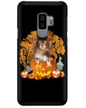 Load image into Gallery viewer, Chihuahua Book Pumpkin Halloween Gift For Dog Lovers Phone case
