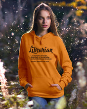 Load image into Gallery viewer, Librarian Keeper Of Books Guardian Of Knowledge Custom Gift For Librarian Hoodie
