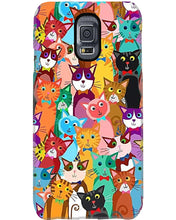 Load image into Gallery viewer, Colorful Cartoon Cat Face Gift For Cat Lovers Phone case
