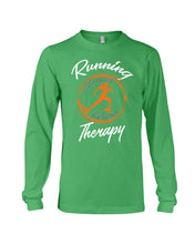 Load image into Gallery viewer, Running Cheaper Than Therapy Gift For Running Lovers Unisex Long Sleeve
