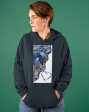 Load image into Gallery viewer, Magical Gray Couple African Parrot Gift For Bird Lovers Hoodie
