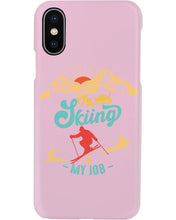 Load image into Gallery viewer, I'm Retired Skiing Is My Job Mountainous Terrain Phone case
