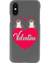 Load image into Gallery viewer, Couple Otter Valentine's Day Gift For Otter Lovers Phone case
