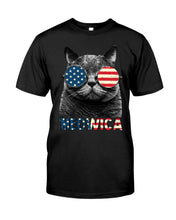 Load image into Gallery viewer, Meowica Funny Cute Gifts Guys Tee
