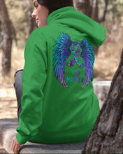 Load image into Gallery viewer, You Matter Ribbon Awareness With Angel Wings Hoodie
