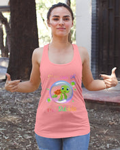 Load image into Gallery viewer, Vintage Funny Stay Out Of My Bubble Gift For Turtle Lovers Ladies Flowy Tank

